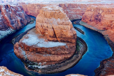 The horseshoe bend
